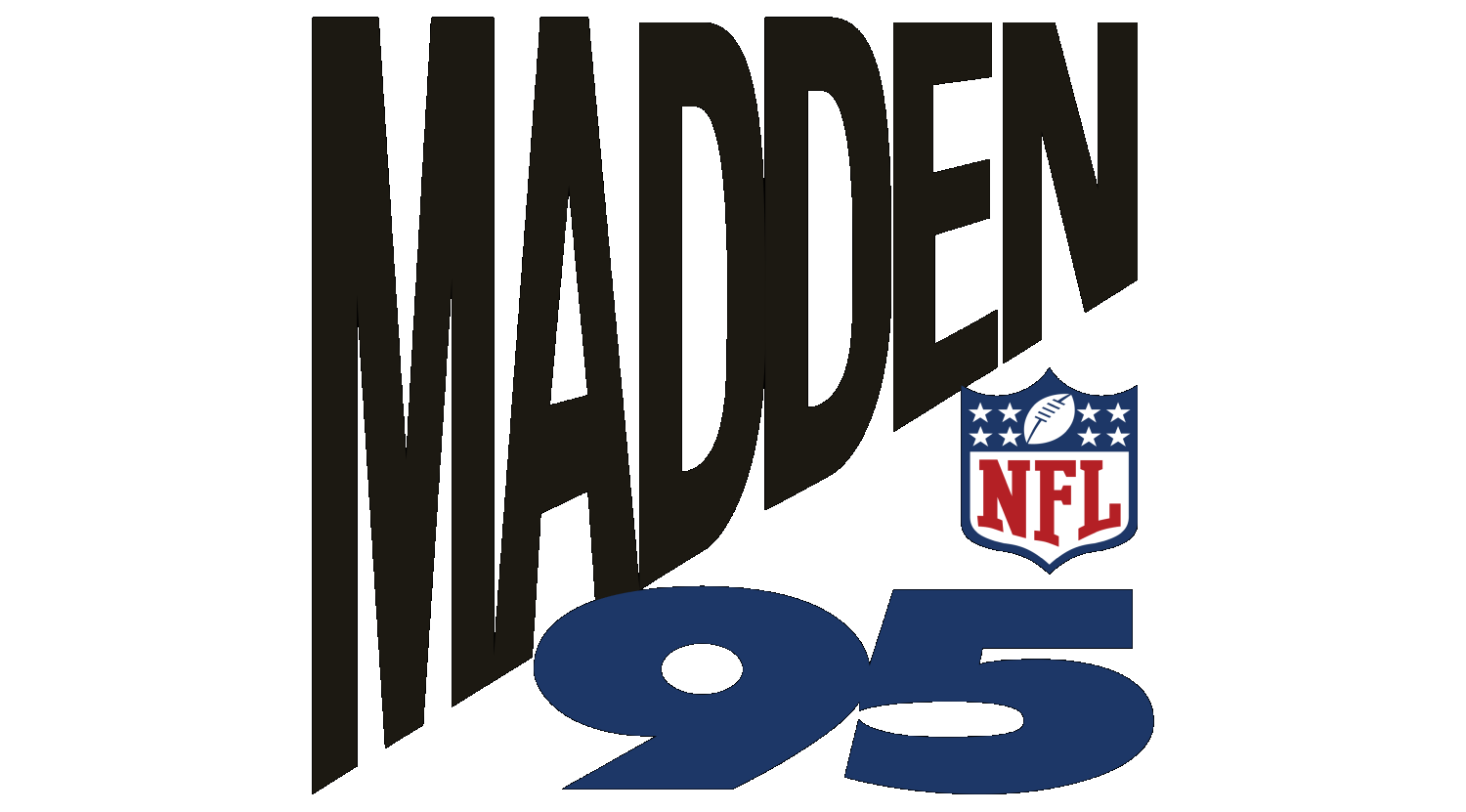 Madden NFL '95 logo for Super Nintendo